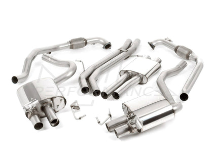 MillTek Audi B9 S5 Resonated Cat-Back Exhaust - ML Performance EU
