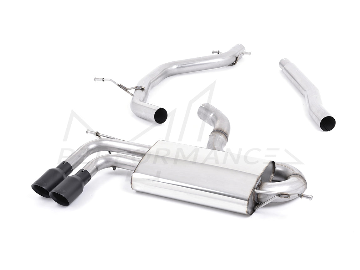 MillTek Volkswagen Audi DPF-Back Exhaust (Inc. 8P A3 & MK6 Golf GTD) - ML Performance EU
