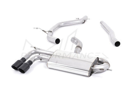 MillTek Volkswagen Audi DPF-Back Exhaust (Inc. 8P A3 & MK6 Golf GTD) - ML Performance EU