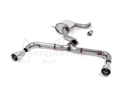 MillTek Volkswagen MK6 Golf GTi Part Resonated Cat-Back Race Exhaust - ML Performance EU