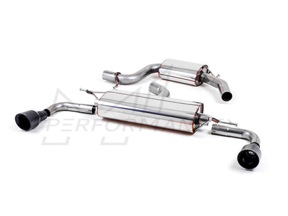 MillTek Volkswagen MK6 Golf GTi Resonated Cat-Back Exhaust