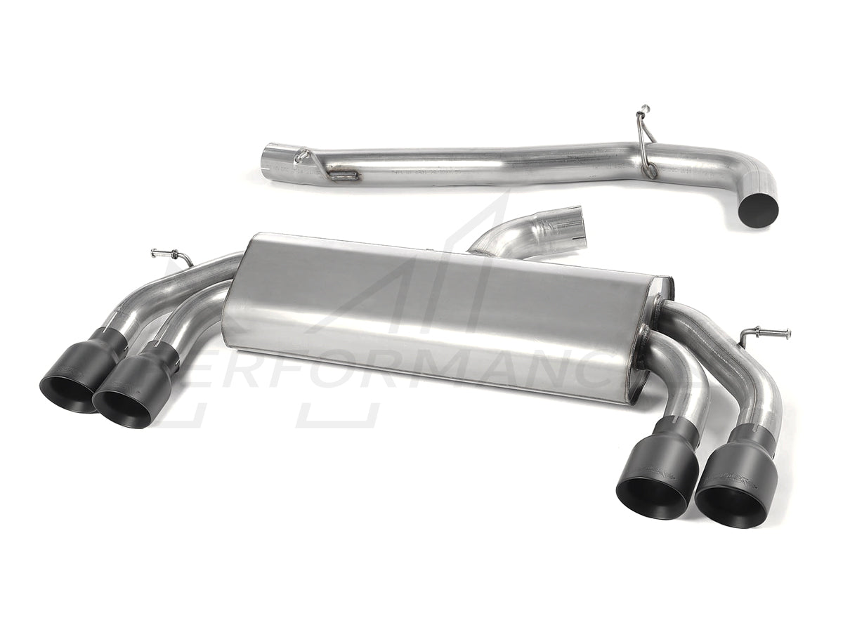 MillTek Volkswagen Golf Mk7.5 R Cat-Back Exhaust 2.0 TSI 300PS (GPF Equipped Models Only) - ML Performance EU