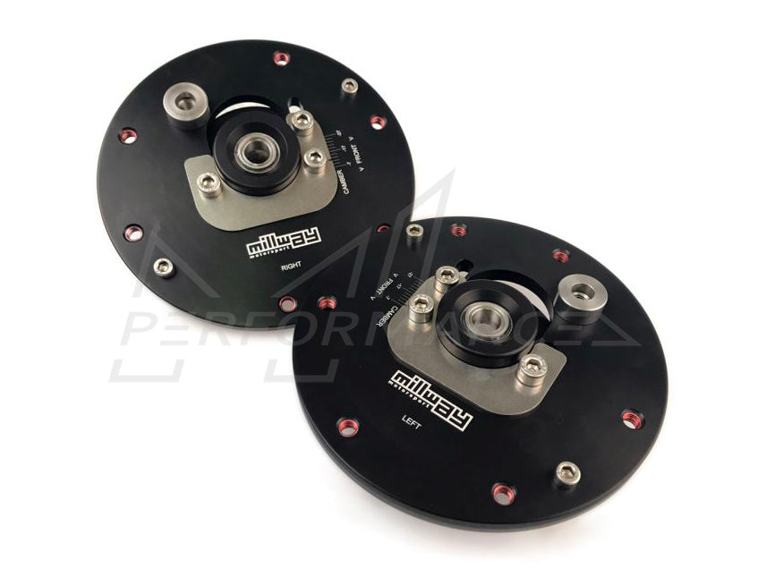 Millway Motorsport BMW F87 M2 Adjustable Front Camber Plates - ML Performance UK