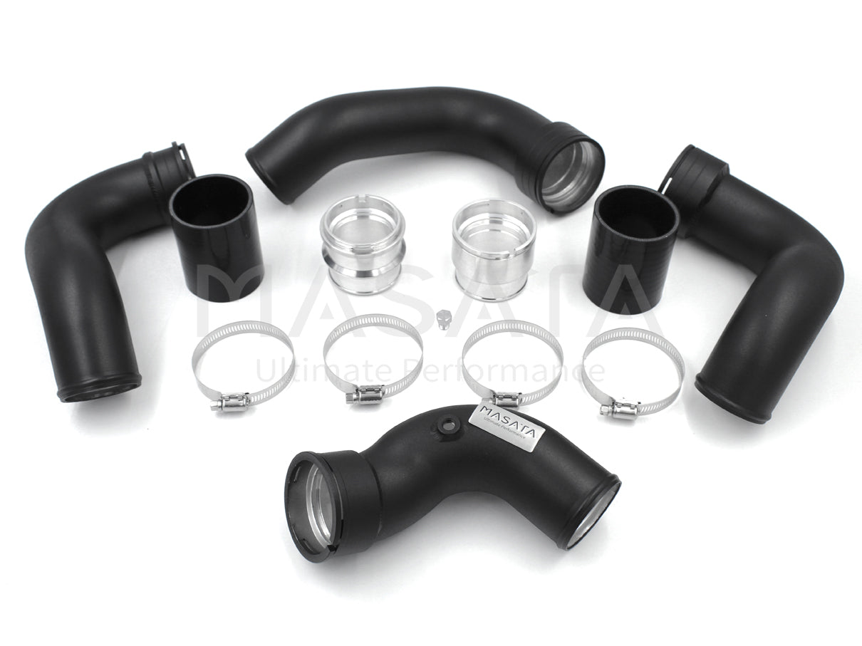 Masata Mercedes-Benz 1.8T W204 C200 C250 Aluminium Chargepipe & Turbo to Intercooler Pipe - ML Performance UK