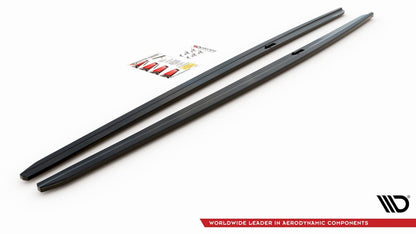 Maxton Design BMW F10 F11 V.2 Side Skirt Diffusers (Inc. 535i, 550i, M550dx & M5) - ML Performance UK