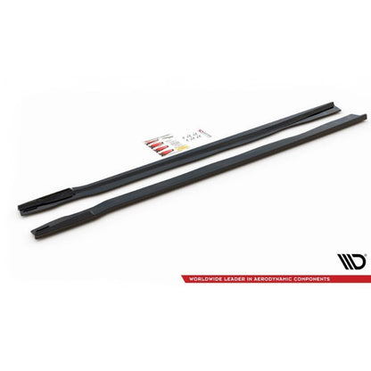 Maxton Design BMW G07 X7 M Sport Side Skirt Diffusers (Inc. X7 50ix, X7 M50dx & X7 M50ix)
