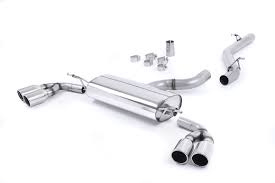 MillTek Audi 8J TT RS Non-Resonated Turbo-Back Exhaust with Catalyst Delete - ML Performance EU