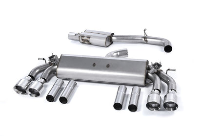 MillTek Audi 8V S3 Non-Resonated Cat-Back Exhaust - ML Performance EU