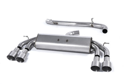 MillTek Audi 8V S3 Non-Resonated Cat-Back Race Exhaust - ML Performance EU