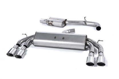 MillTek Audi 8V S3 Resonated Cat-Back Exhaust - ML Performance EU