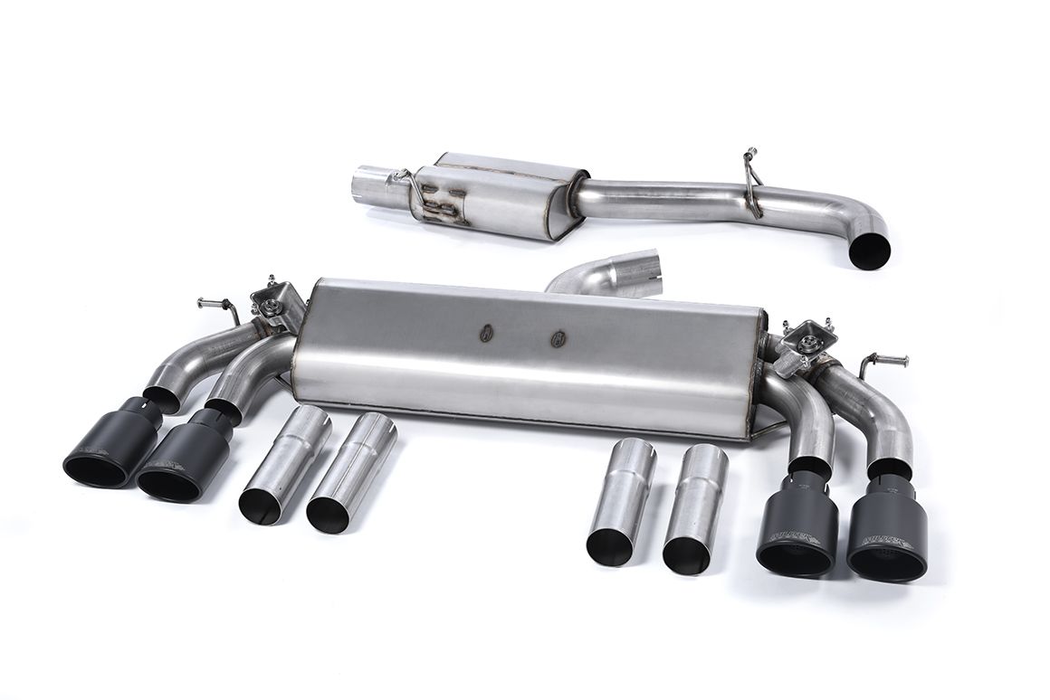 MillTek Audi 8V S3 Resonated Cat-Back Exhaust - ML Performance EU