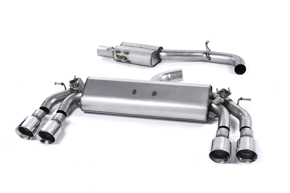 MillTek Audi 8V S3 Resonated Cat-Back Exhaust - ML Performance EU