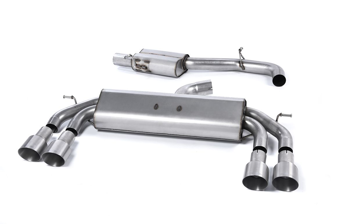MillTek Audi 8V S3 Resonated Cat-Back Exhaust - ML Performance EU