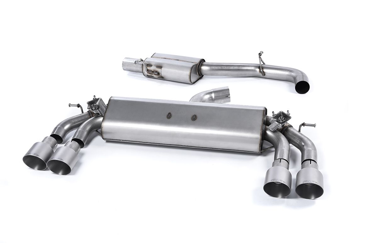 MillTek Audi 8V S3 Resonated Cat-Back Exhaust - ML Performance EU