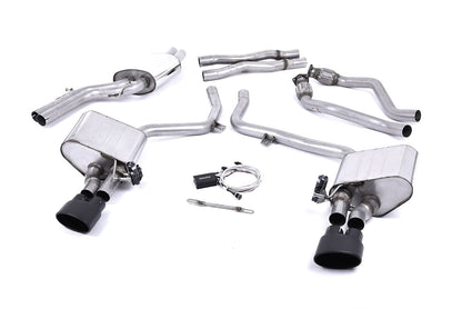 MillTek Audi B8 S5 Valved & Resonated Cat-Back Exhaust