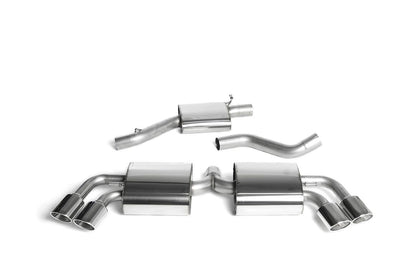 MillTek Audi 8J TTS Resonated Cat-Back Exhaust - ML Performance EU