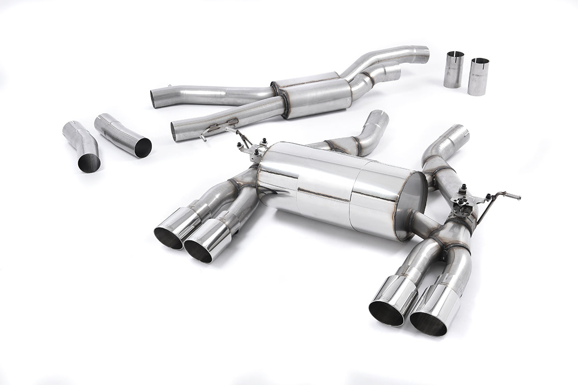MillTek BMW F80 F82 Cat-back Race Exhaust System (M3 & M4) ML Performance EU