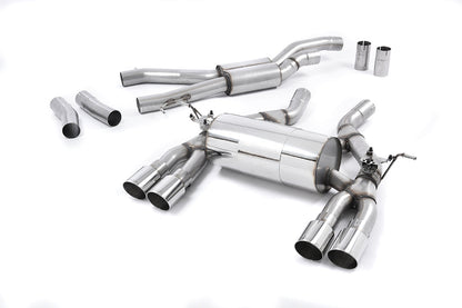 MillTek BMW F80 F82 Cat-back Race Exhaust System (M3 & M4) ML Performance EU