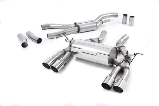 MillTek BMW F80 F82 Cat-back Race Exhaust System (M3 & M4) ML Performance EU