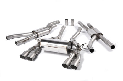 MillTek BMW F80 F82 Cat-back Race Exhaust System (M3 & M4) ML Performance EU