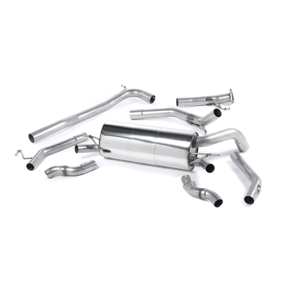 Milltek FN2 Civic Type R 2.0 Non-resonated Cat-back Exhaust System - ML Performance UK