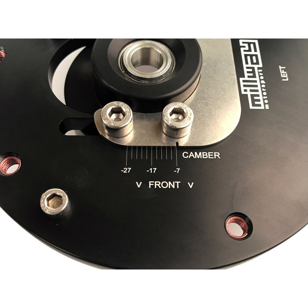 Millway Motorsport BMW F20 F22 F30 F32 Adjustable Front Camber Plates (Inc. 125d, 220d, 330i & 440i) - ML Performance EU