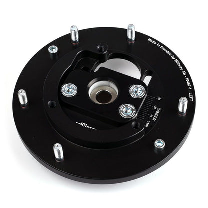 Millway Motorsport BMW F80 F82 Street Adjustable Front Camber Plates - 3 Bolt (Pre-2015 M3 & M4) - ML Performance UK