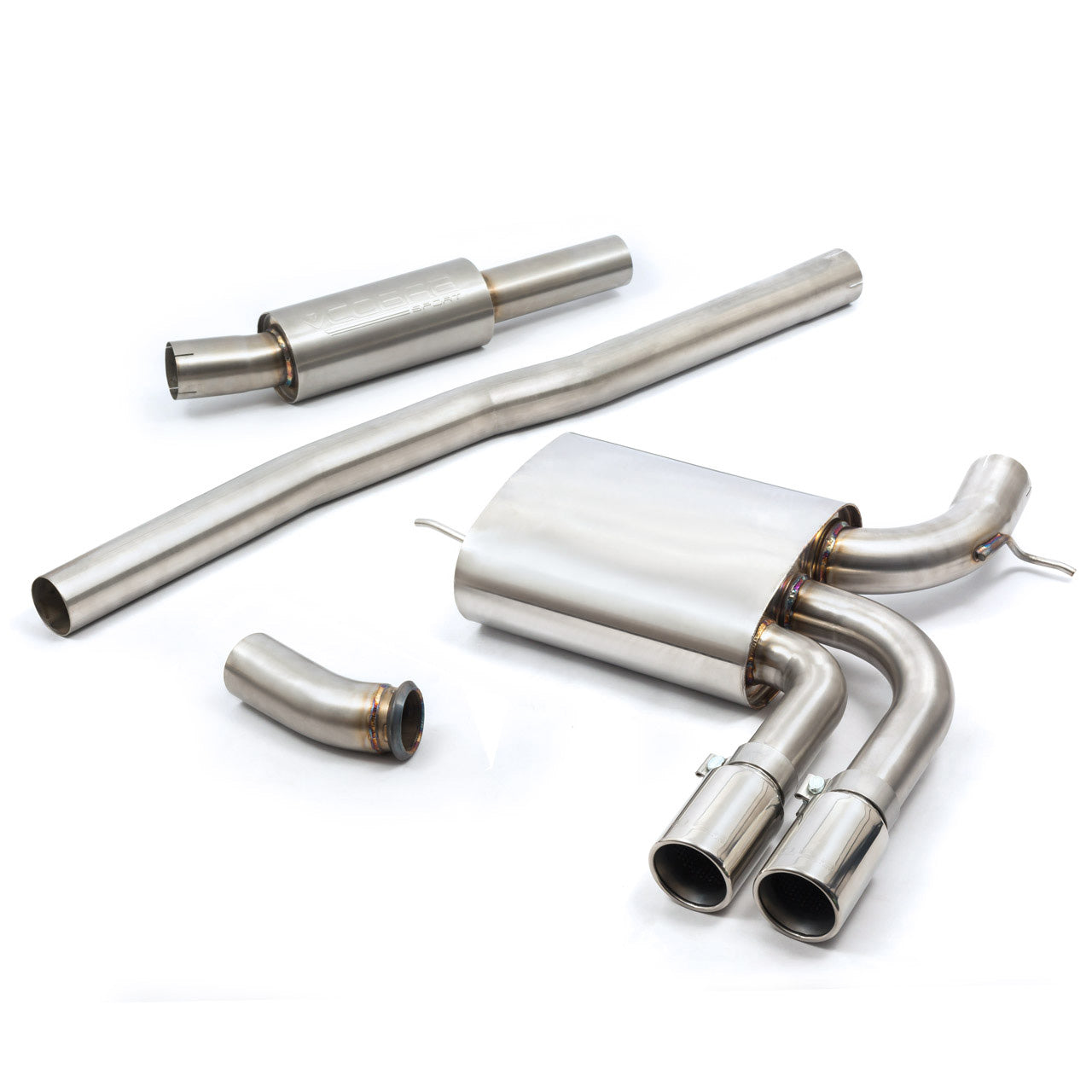 Cobra Exhaust Mini (Mk3) Cooper S / JCW (F56 LCI) Facelift 3" Cat Back Performance Exhaust | ML Performance EU Car Parts