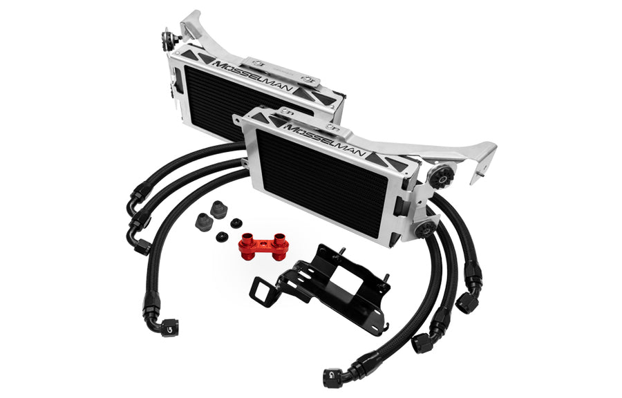 Mosselman BMW E82 E88 Twin Oil Cooler Kit (135i & 1M) - ML Performance UK
