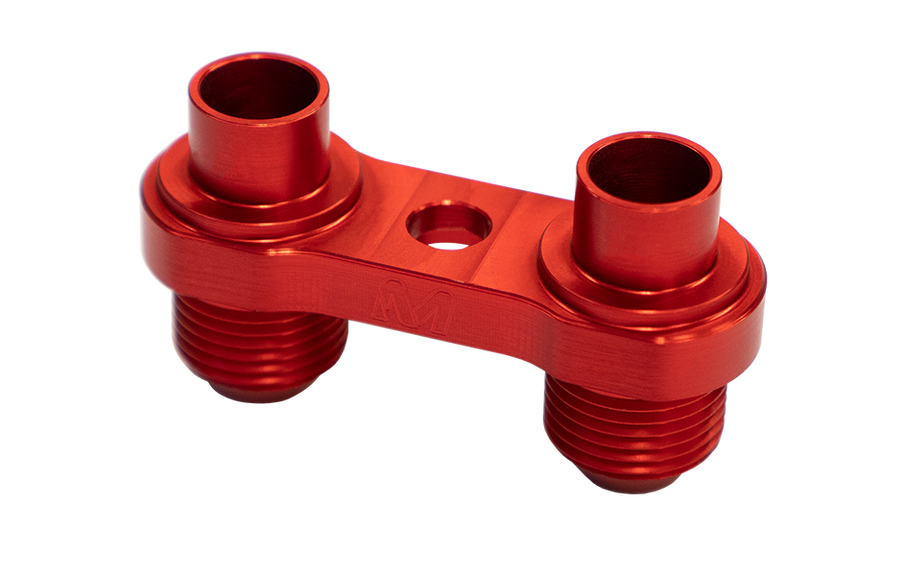 Mosselman N54 N55 S55 AN8 Oil Line Adapter (Inc. M135i, 335i, M2 & M4) - ML Performance UK