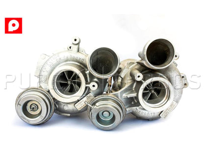 Pure Turbos BMW S63 S63TU Stage 2 Upgrade Turbos (M5, M6, X5 M & X6 M) - ML Performance EU