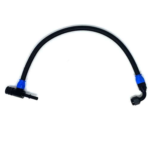 Precision Raceworks BMW N54 N55 Port Injection Fuel Line for Top Mount Fuel Rail (Inc. M135i, 335i, 740i & Z4 35i)