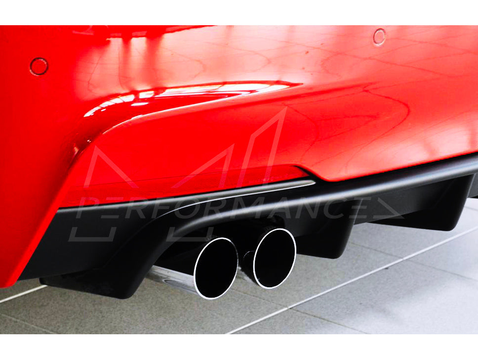 Rieger BMW 3 Series F30 F31 M-Series Rear Diffuser (Inc. 320i, 335i & 340i) - ML Performance UK