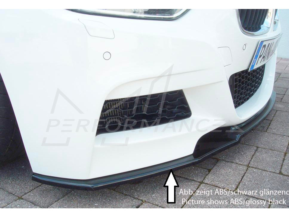 Rieger BMW F30 F31 Front Splitter (Inc. 320i, 335i & 340i) - ML Performance UK