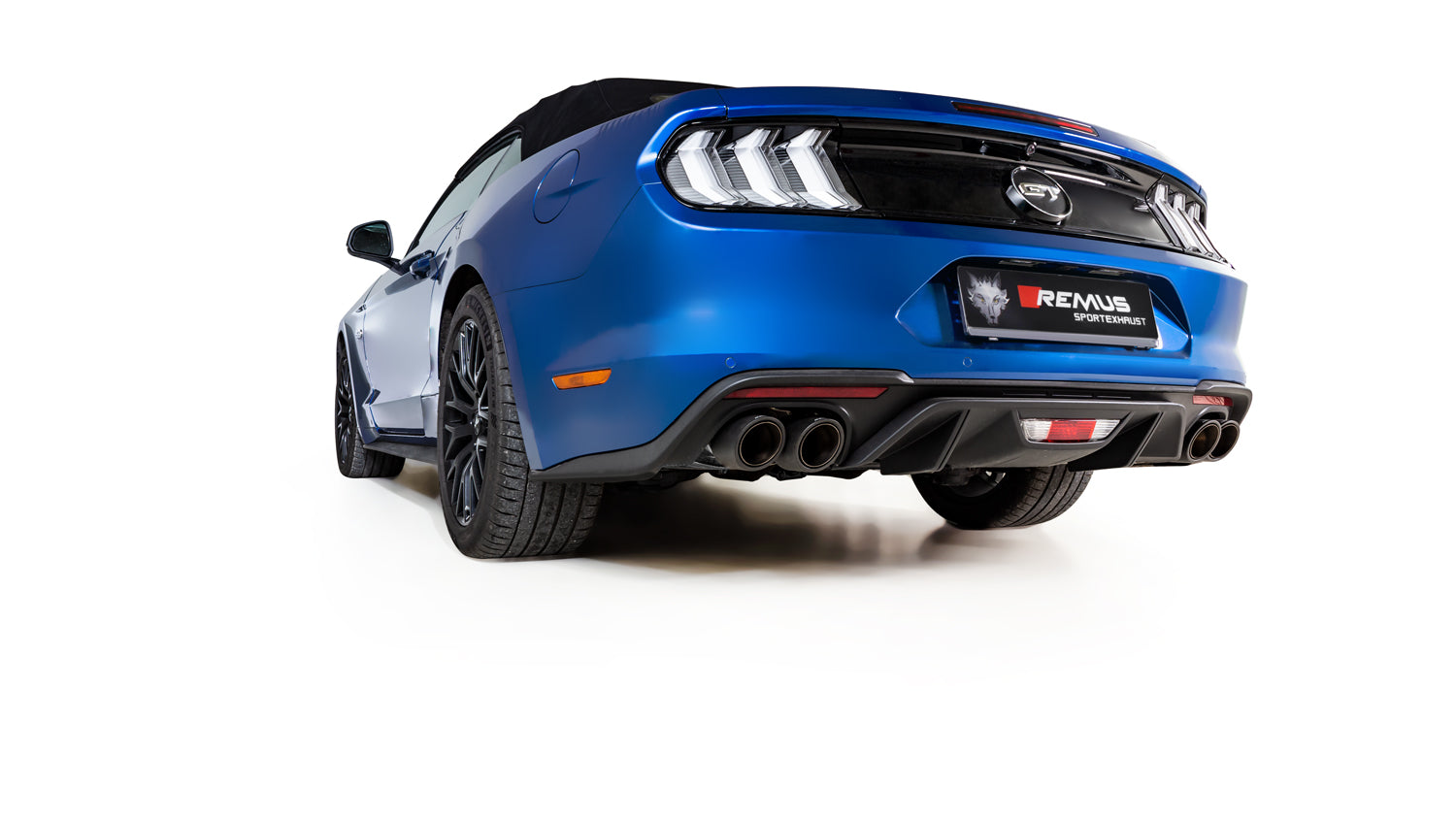 Remus Ford Mustang Racing Cat Back Exhaust with Integrated Valves - Non Resonated - ML Performance EU