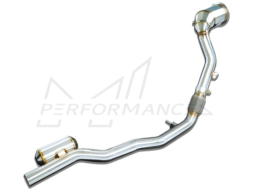 Stone Exhaust Porsche E3 Cayenne 3.0T Eddy Catalytic Downpipe - ML Performance EU