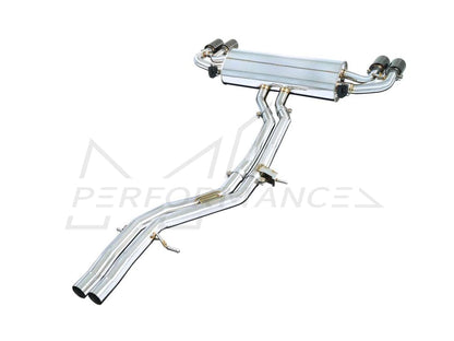 Stone Exhaust Porsche E3 Cayenne S 2.9T Cat-Back Valvetronic Exhaust System