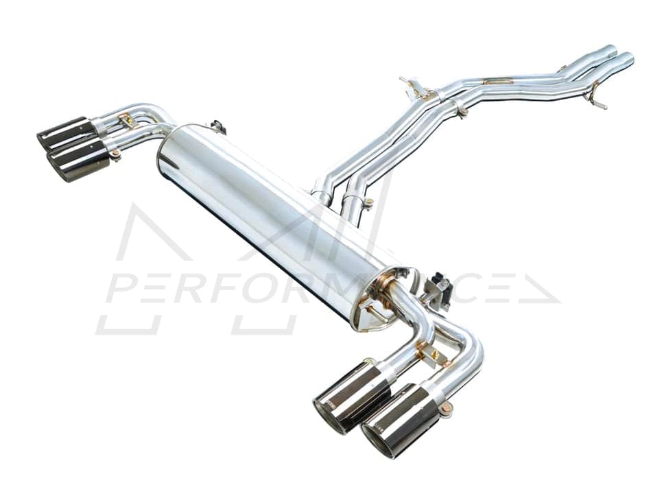 Stone Exhaust Porsche E3 Cayenne S 2.9T Cat-Back Valvetronic Exhaust System