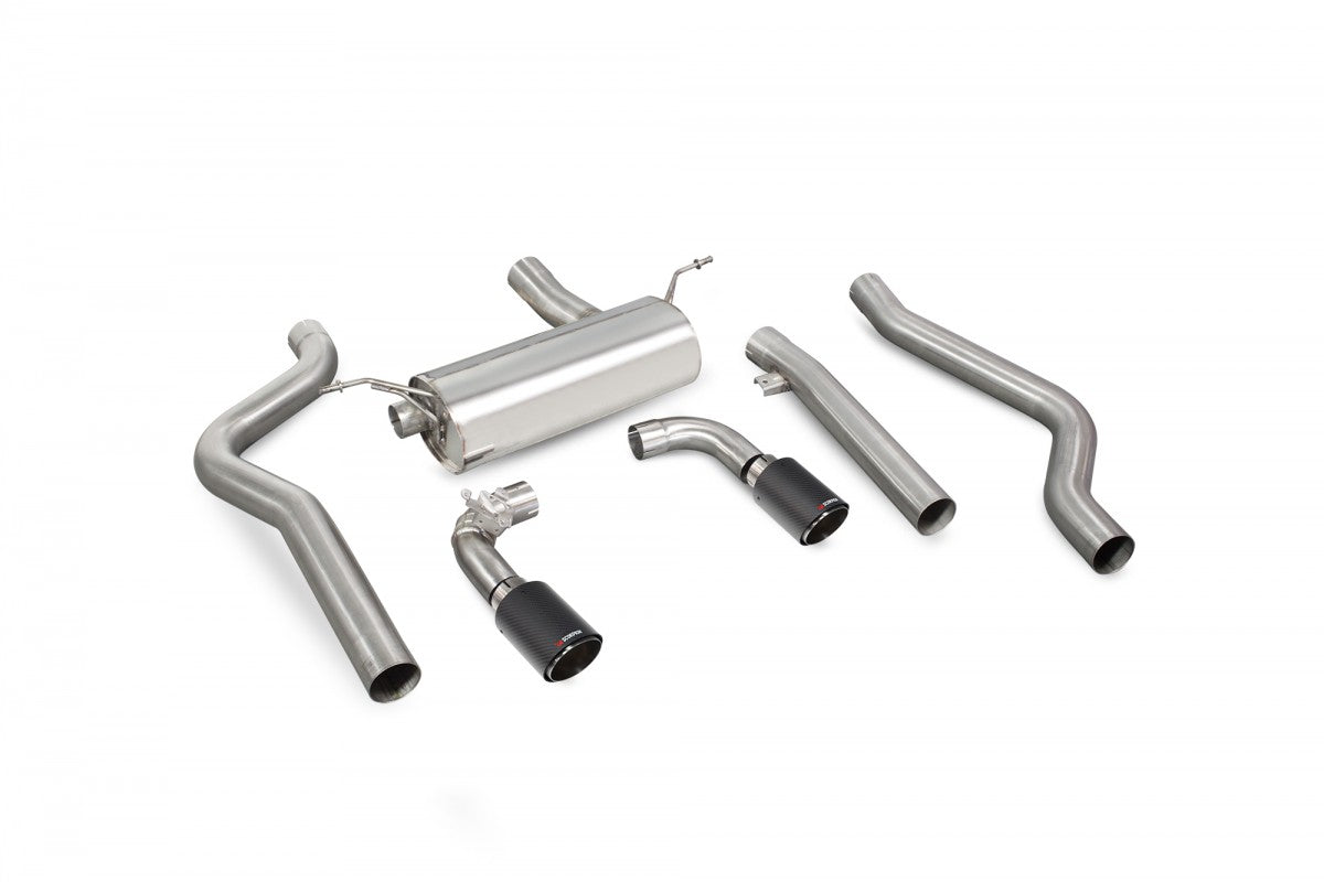 Scorpion BMW F20 F21 M140i Non-resonated Cat-Back Exhaust - ML Performance UK
