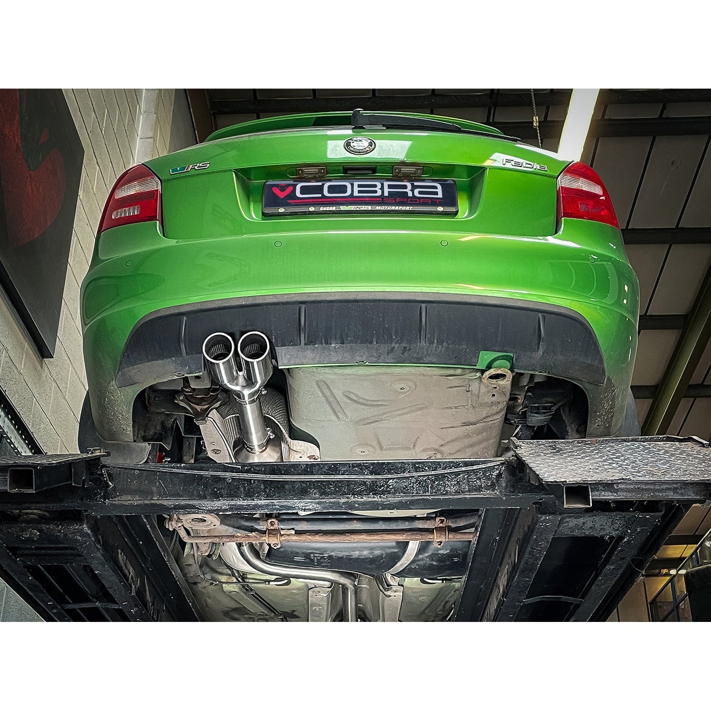 Cobra Exhaust Skoda Fabia VRS 1.4 TSI Estate (10-14) Cat Back Performance Exhaust