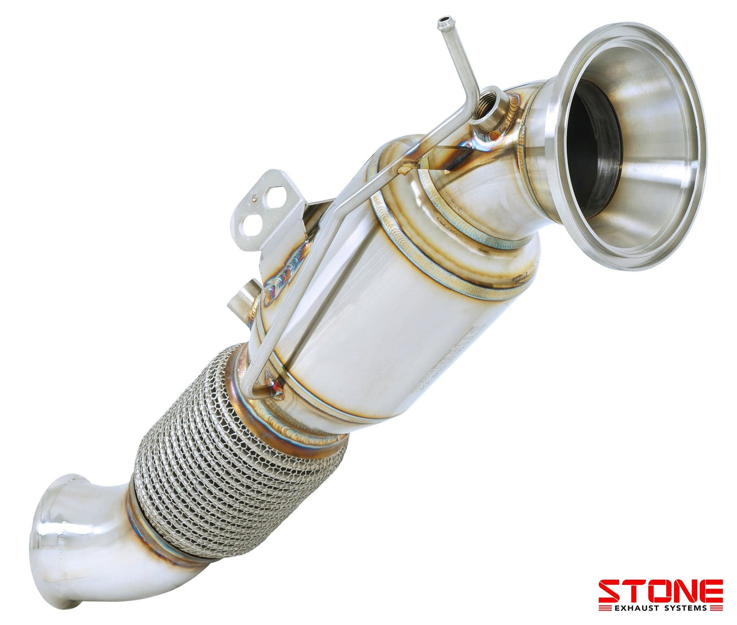Stone Exhaust BMW B58C G01 G02 G14 G15 Eddy Catalytic Downpipe - OPF model (Inc. 840i, X5 40i, X3 M40i & X4 M40i) | ML Performance UK