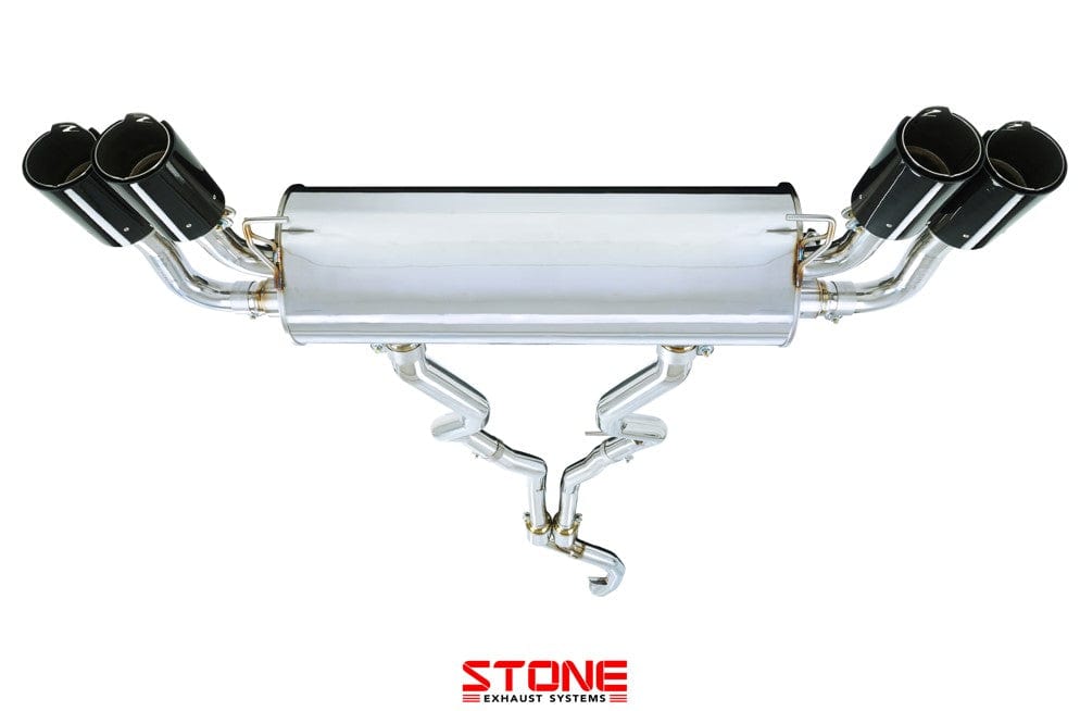 Stone Exhaust BMW B58D G20 G21 OEM Integrated Valved Catback Exhaust System - OPF Model (M340i & M340i xDrive) - ML Performance UK