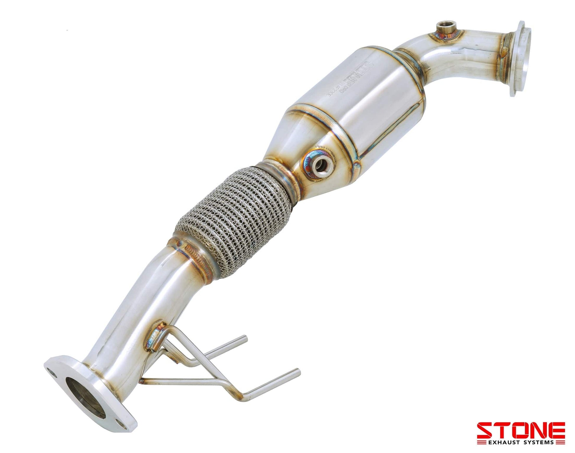 Stone Exhaust Ford MK5 Mondeo 2.0T Eddy Catalytic Downpipe | ML Performance EU