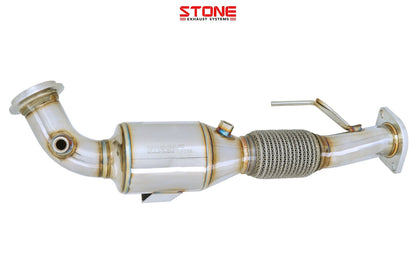 Stone Exhaust Ford MK5 Mondeo 2.0T Eddy Catalytic Downpipe | ML Performance EU