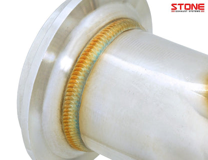 Stone Exhaust Ford MK5 Mondeo 2.0T Eddy Catalytic Downpipe | ML Performance EU