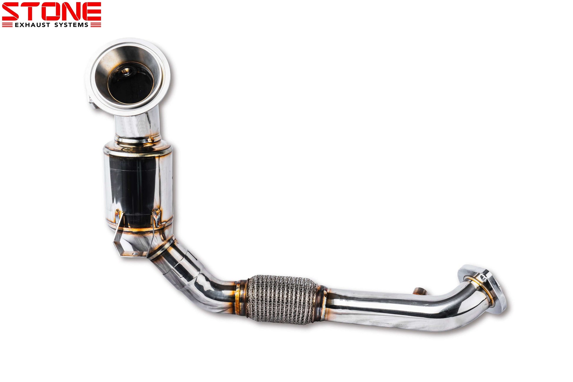 Stone Exhaust Lexus 8AR-FTS AZ10 NX Eddy Catalytic Downpipe (NX 200T & NX 300T) | ML Performance EU