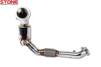 Stone Exhaust Lexus 8AR-FTS AZ10 NX Eddy Catalytic Downpipe (NX 200T & NX 300T) | ML Performance EU