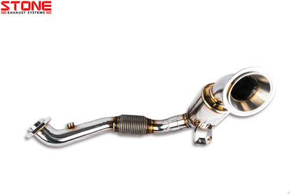 Stone Exhaust Lexus 8AR-FTS AZ10 NX Eddy Catalytic Downpipe (NX 200T & NX 300T) | ML Performance EU