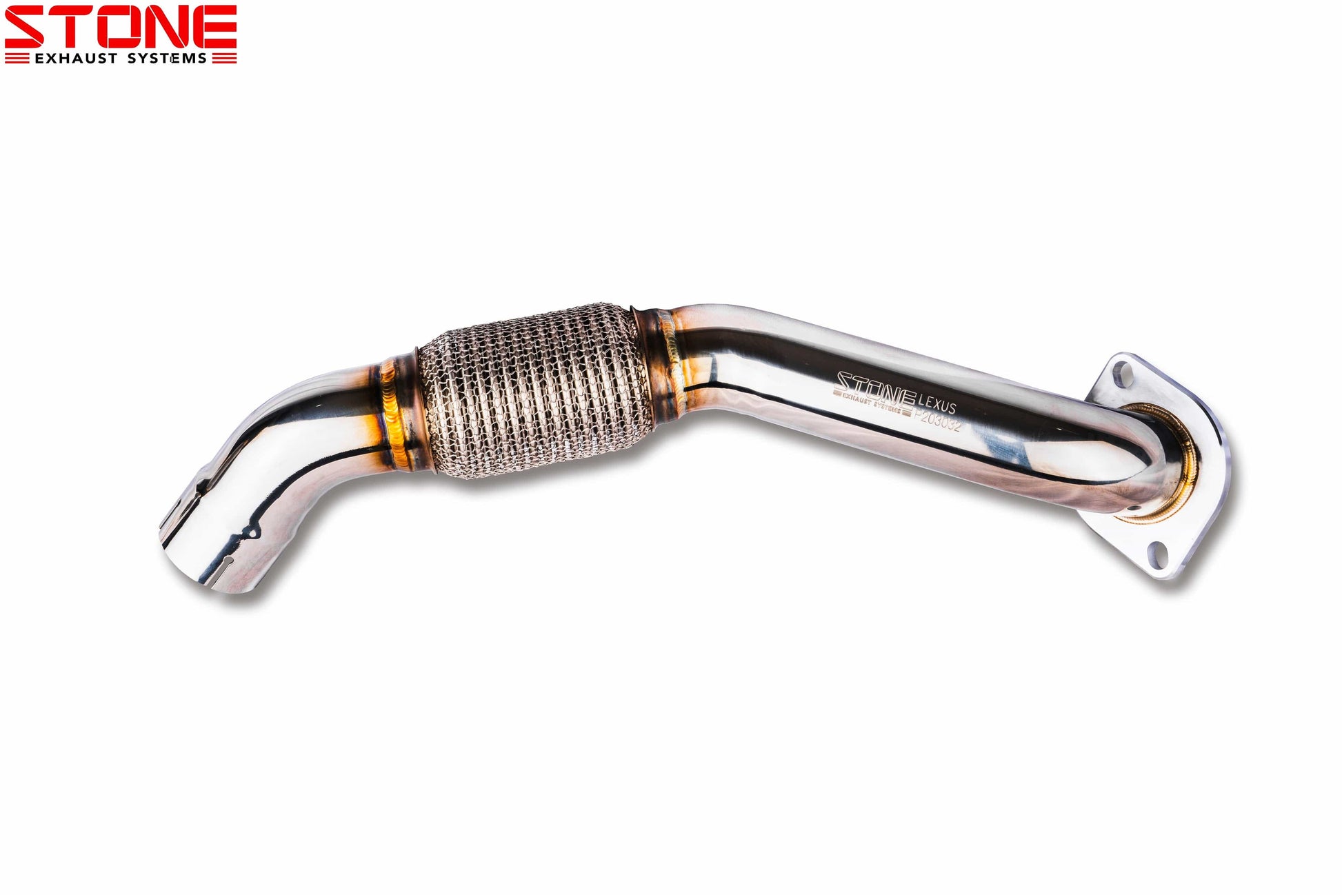 Stone Exhaust Lexus 8AR-FTS AZ10 NX Eddy Catalytic Downpipe (NX 200T & NX 300T) | ML Performance EU