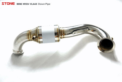 Stone Exhaust Mercedes-Benz M133 C/X117 W176 Eddy Catalytic Downpipe (Inc. A45 & CLA45/SB) | ML Performance EU